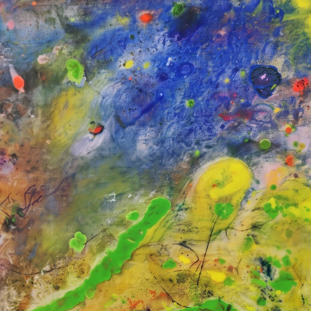 Starlit Green Tides by Jie — detail view, view 2