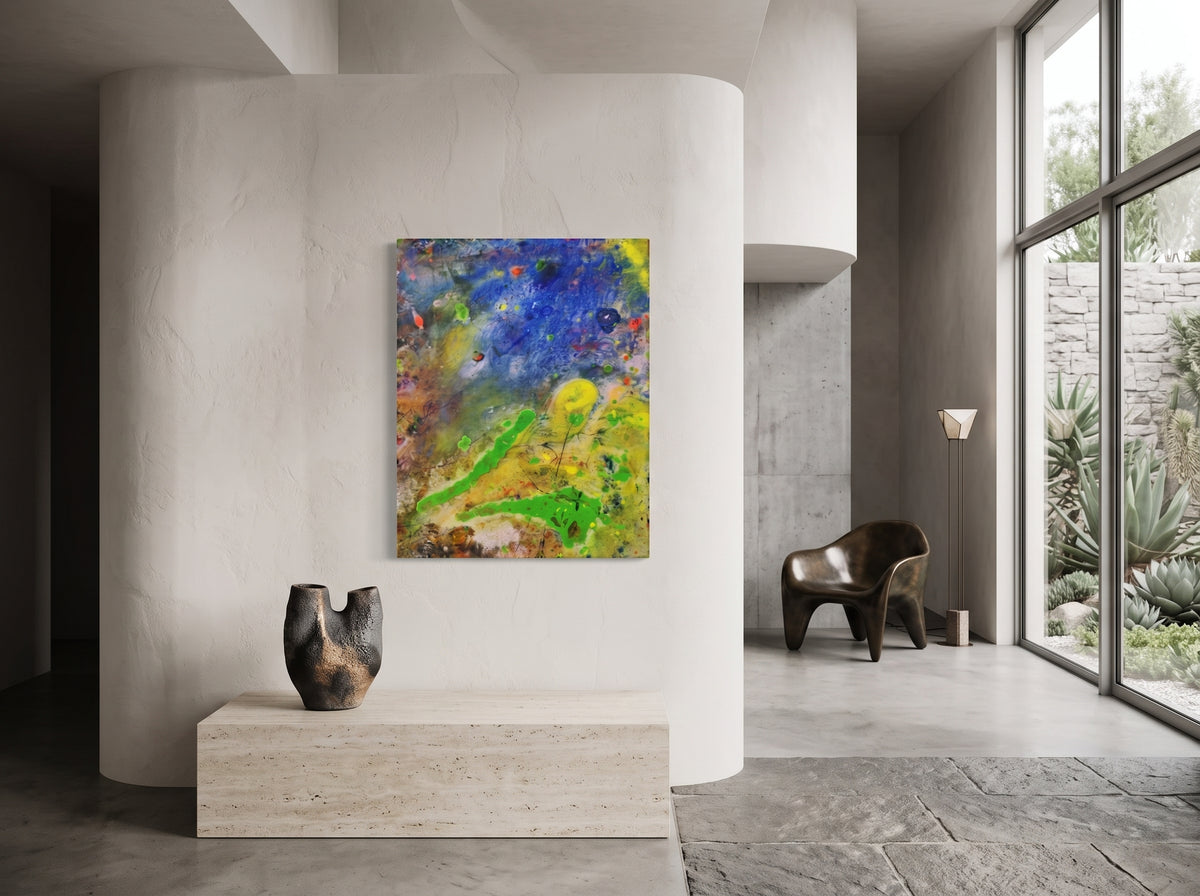Starlit Green Tides by Jie — room setting preview, view 6