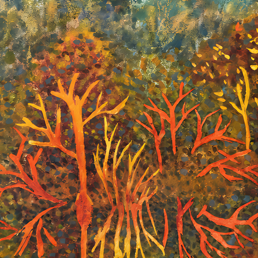 Illusory Rest by Qi Baoqi — detail view, view 2