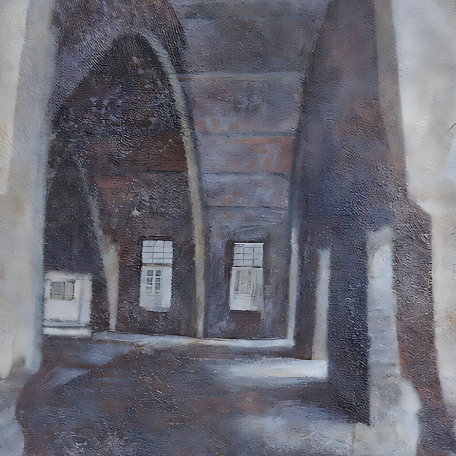 Stillness Reborn by Qi Baoqi — detail view, view 2
