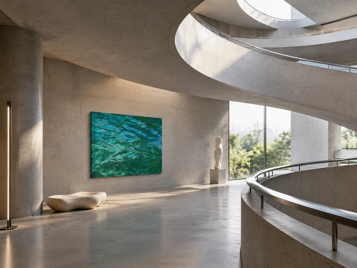 A Gentle Ripple by Qi Baoqi — additional artwork view, view 5