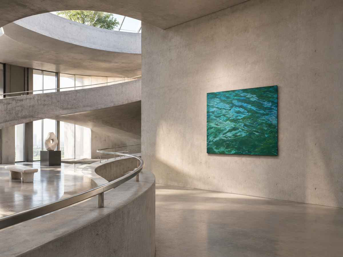 A Gentle Ripple by Qi Baoqi — additional artwork view, view 7