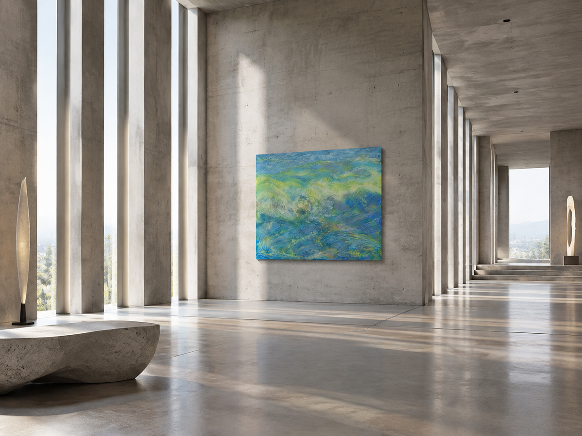 Light Across Water by Qi Baoqi — additional artwork view, view 5