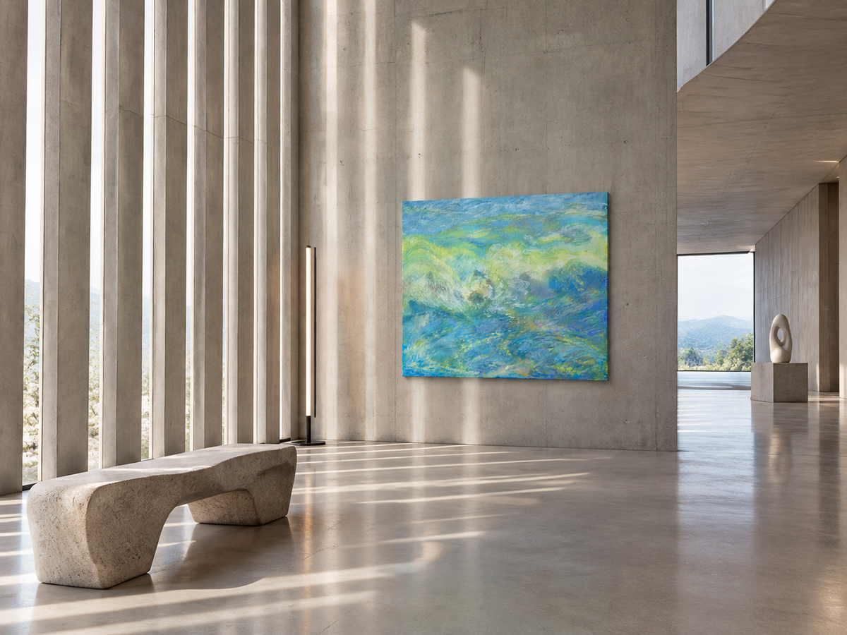 Light Across Water by Qi Baoqi — additional artwork view, view 6