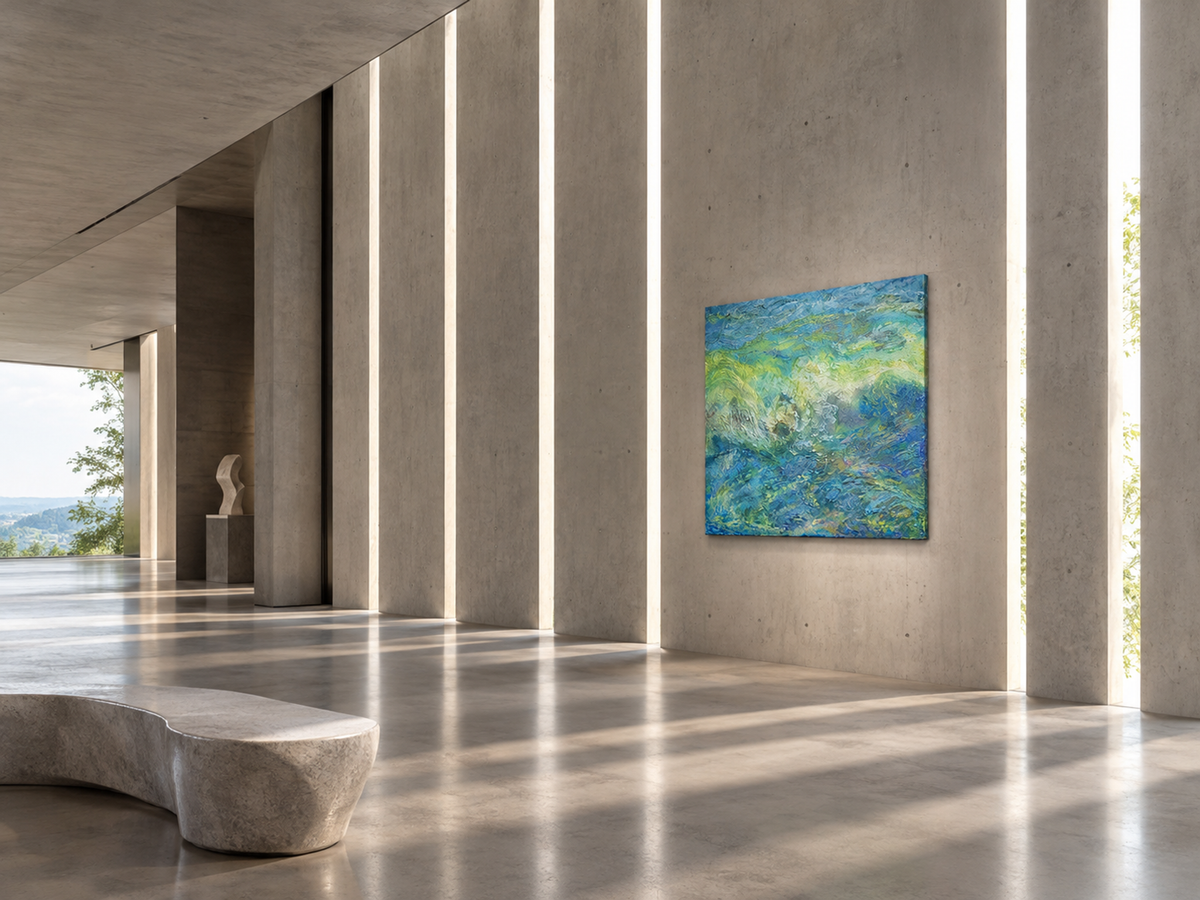 Light Across Water by Qi Baoqi — additional artwork view, view 7