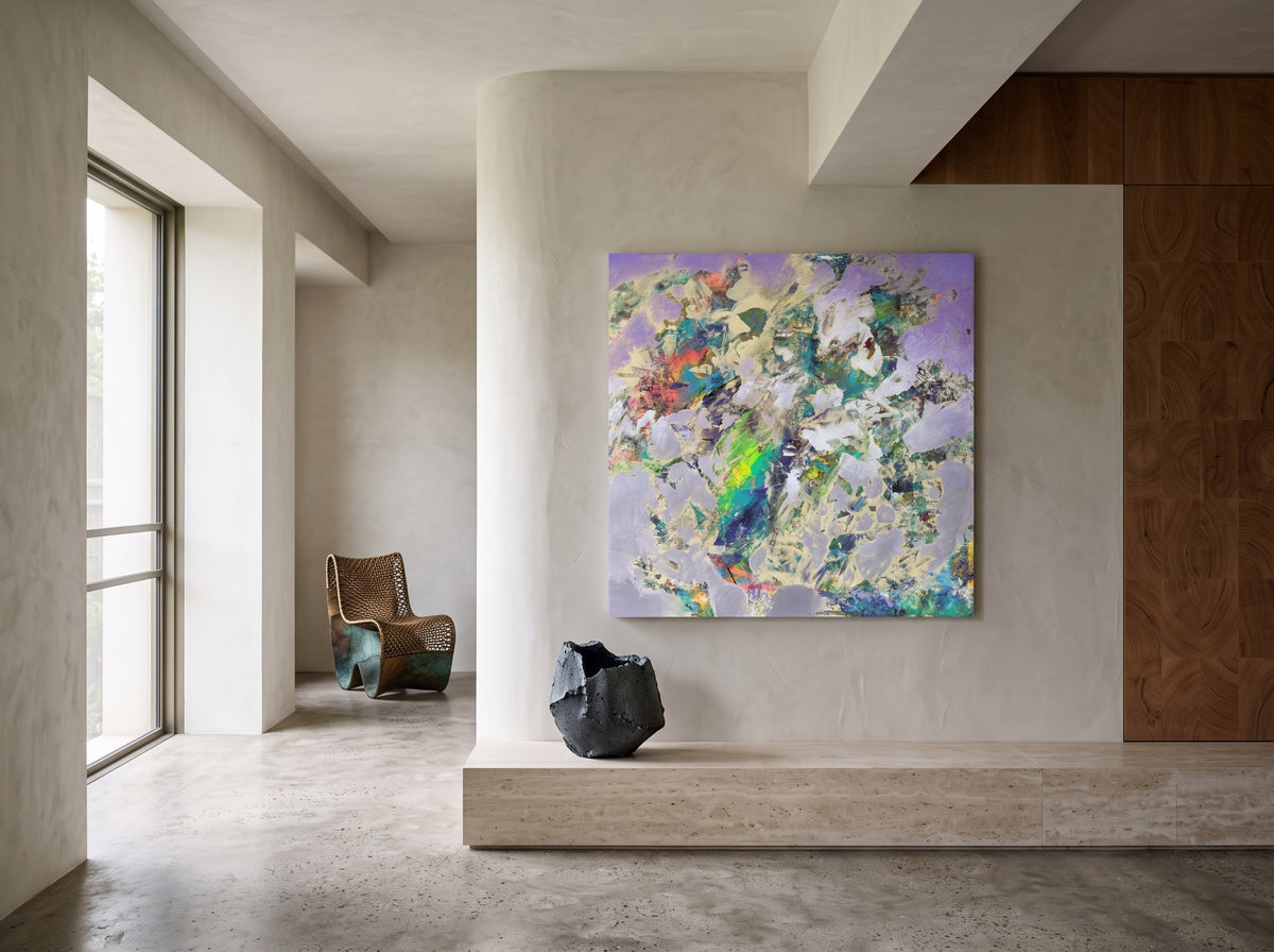 Violet Upheaval — artwork view