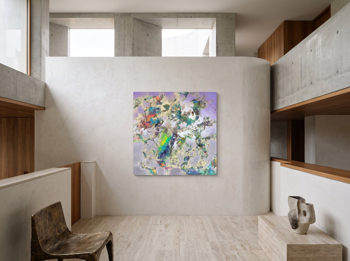 Violet Upheaval — interior display illustration