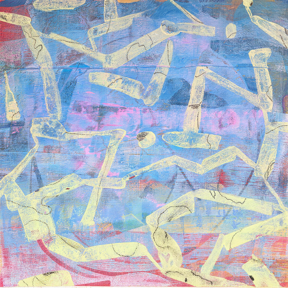 Fractured Blue