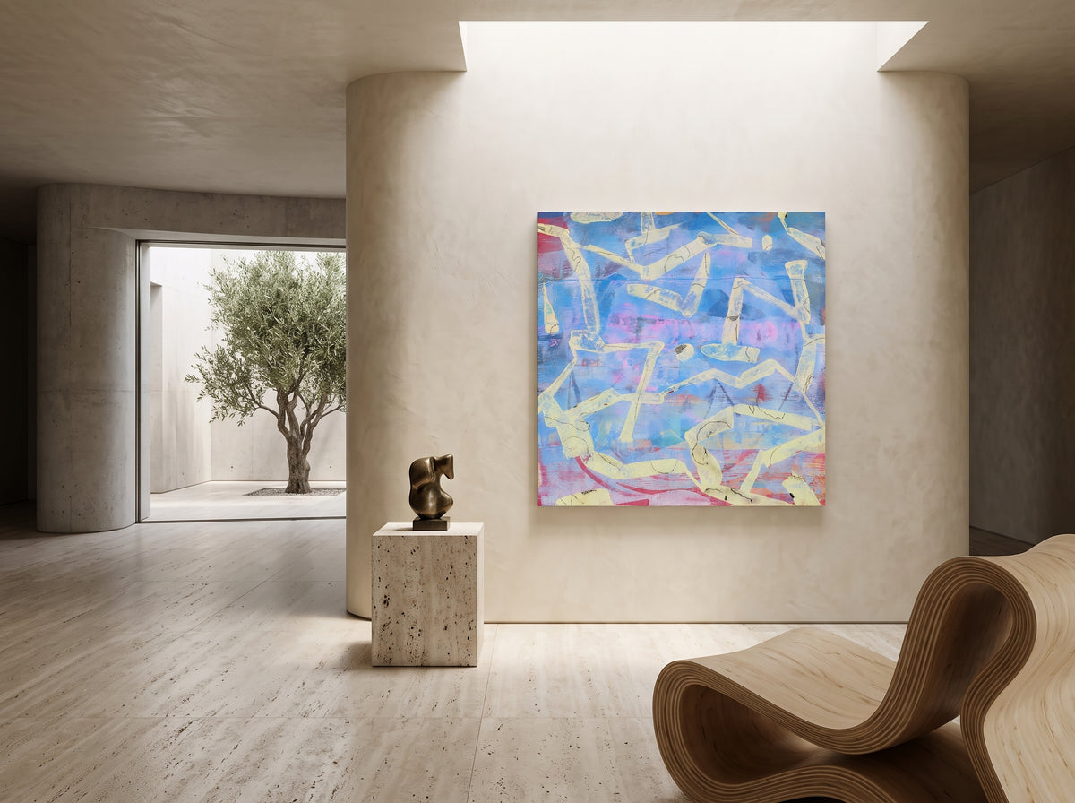 Fractured Blue — artwork view