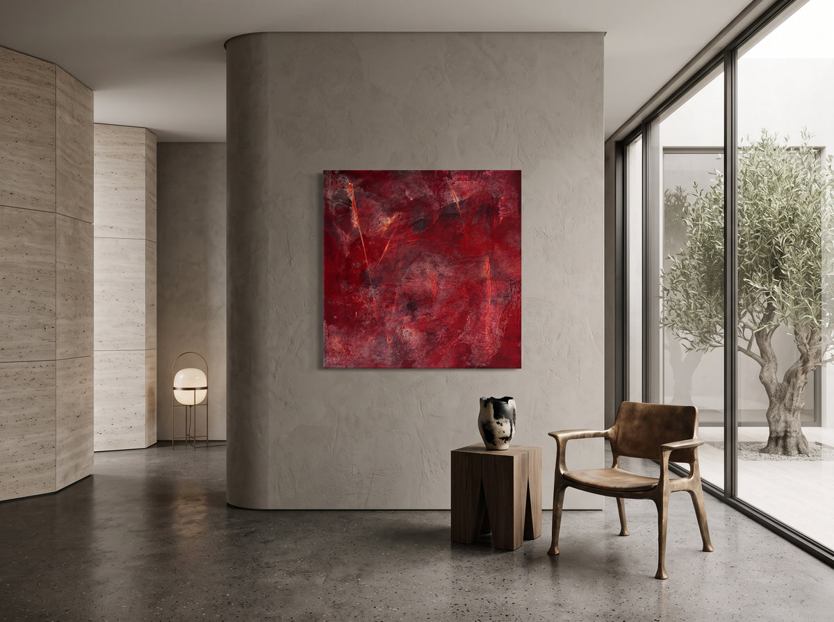 Crimson Surge by Dee Congdi Zhuang — room setting preview, view 3