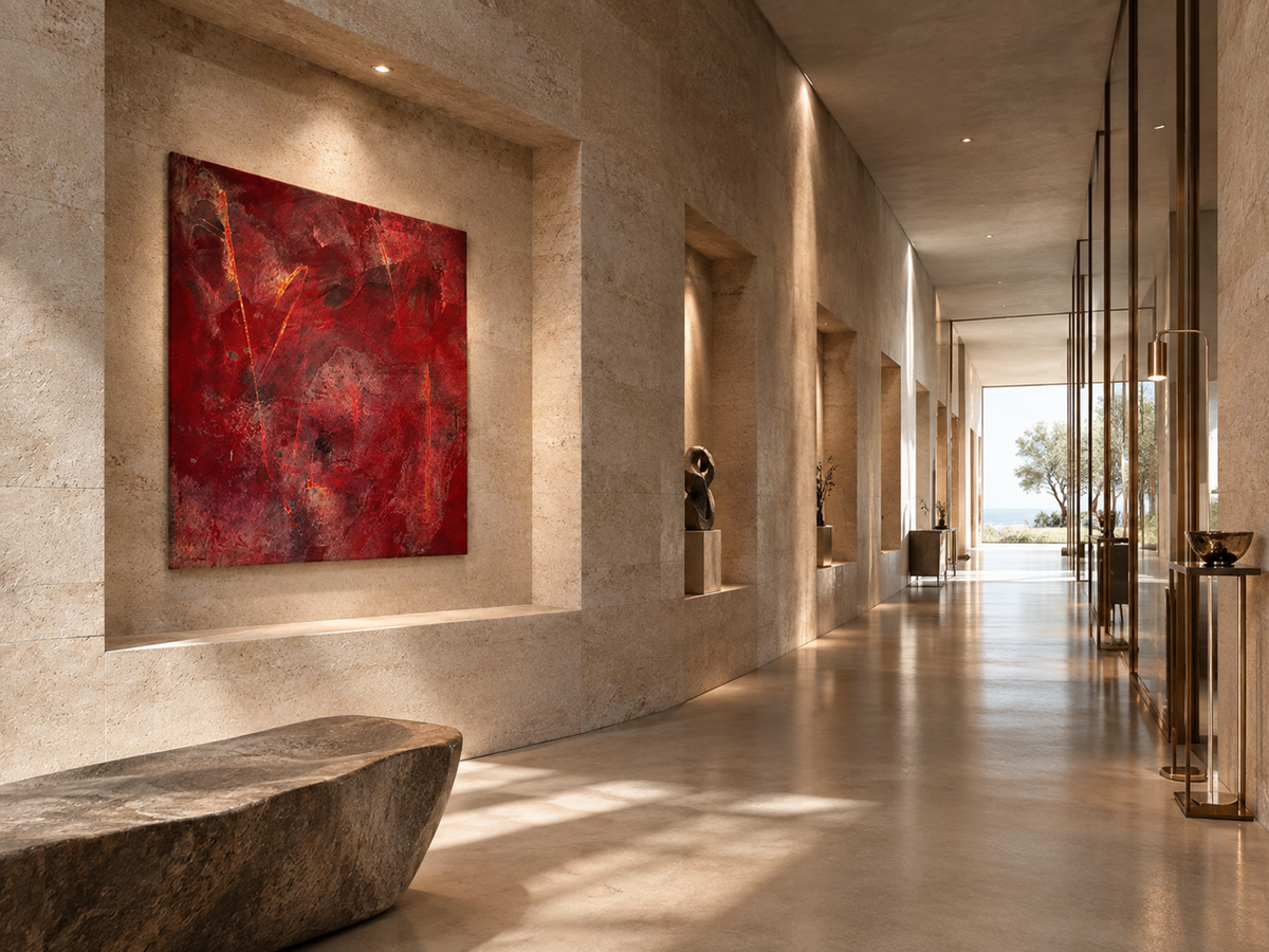 Crimson Surge by Dee Congdi Zhuang — additional artwork view, view 6