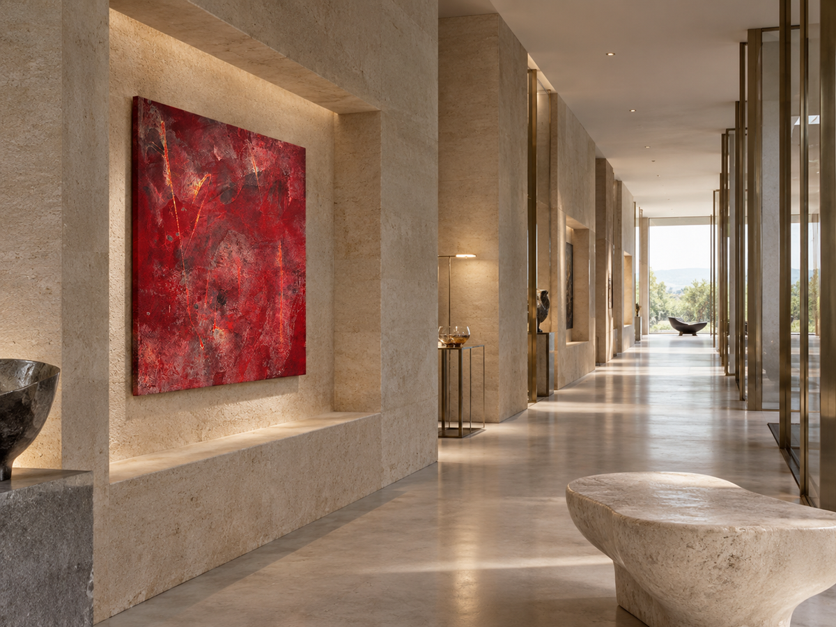 Crimson Surge by Dee Congdi Zhuang — additional artwork view, view 7