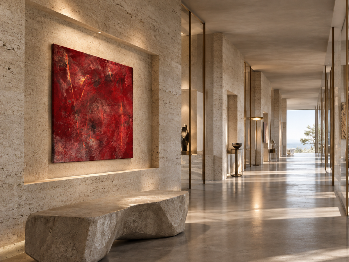 Crimson Surge by Dee Congdi Zhuang — additional artwork view, view 9