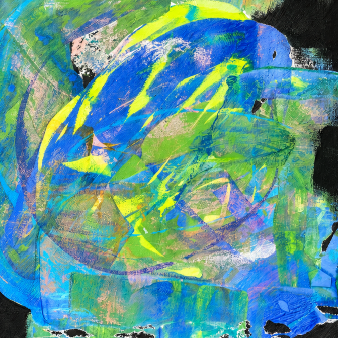 Swirling 02 by Dee Congdi Zhuang — detail view, view 2