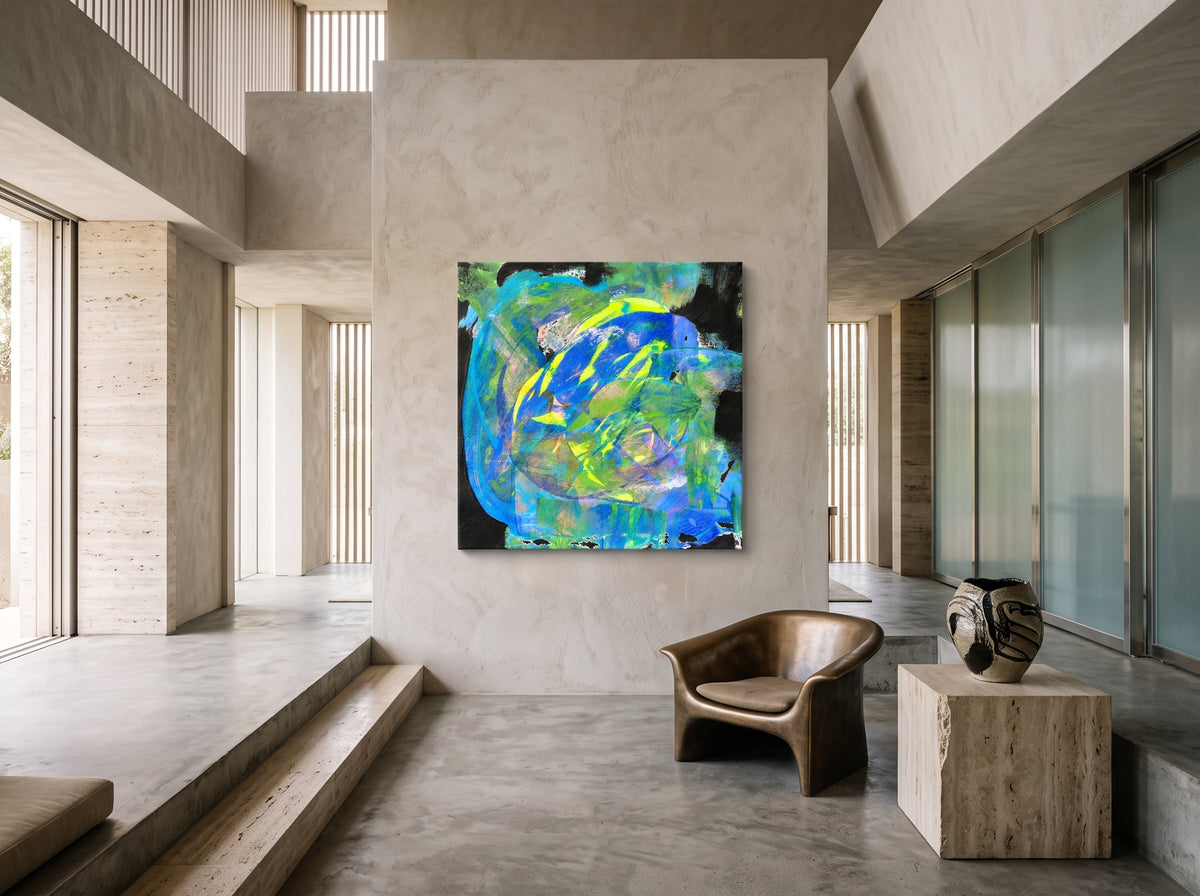 Swirling 02 by Dee Congdi Zhuang — room setting preview, view 4