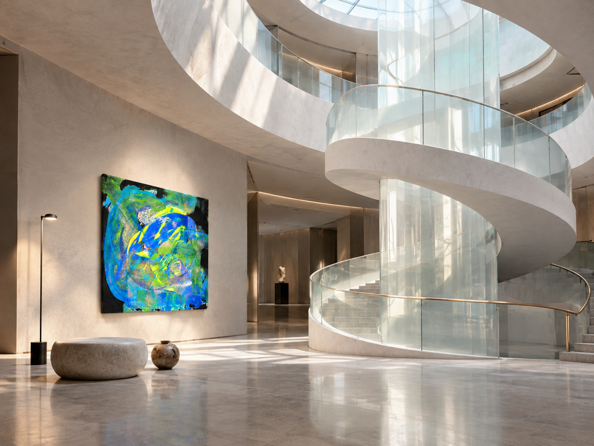 Swirling 02 by Dee Congdi Zhuang — additional artwork view, view 8