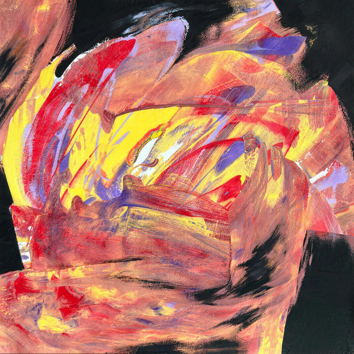 Scarlet Momentum by Dee Congdi Zhuang — original artwork