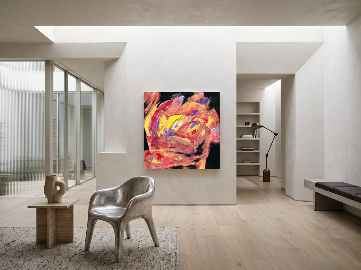 Scarlet Momentum by Dee Congdi Zhuang — room setting preview, view 3