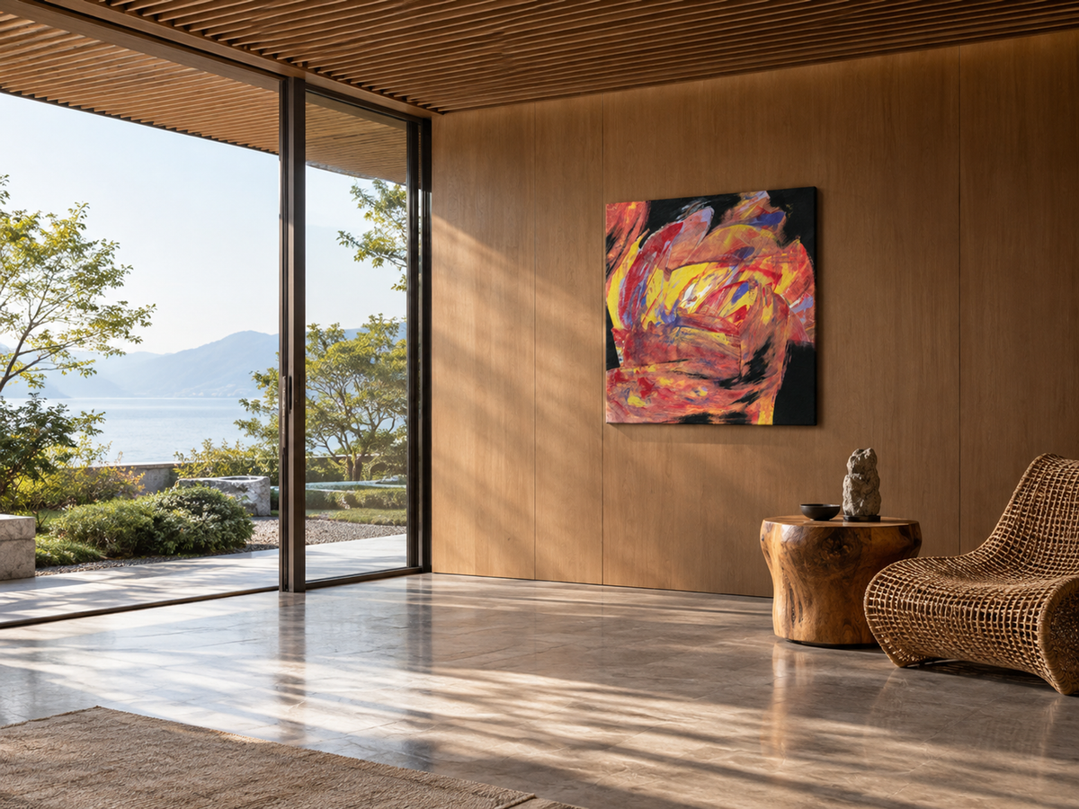 Scarlet Momentum by Dee Congdi Zhuang — additional artwork view, view 6