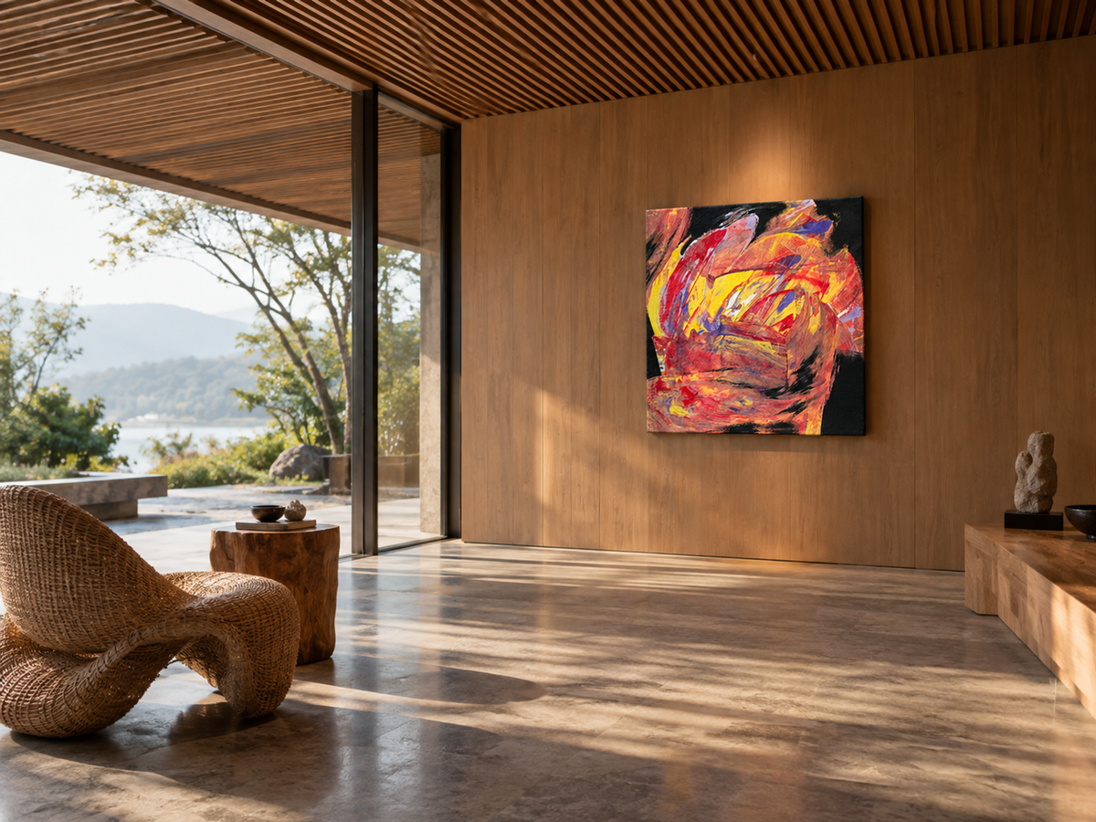 Scarlet Momentum by Dee Congdi Zhuang — additional artwork view, view 8