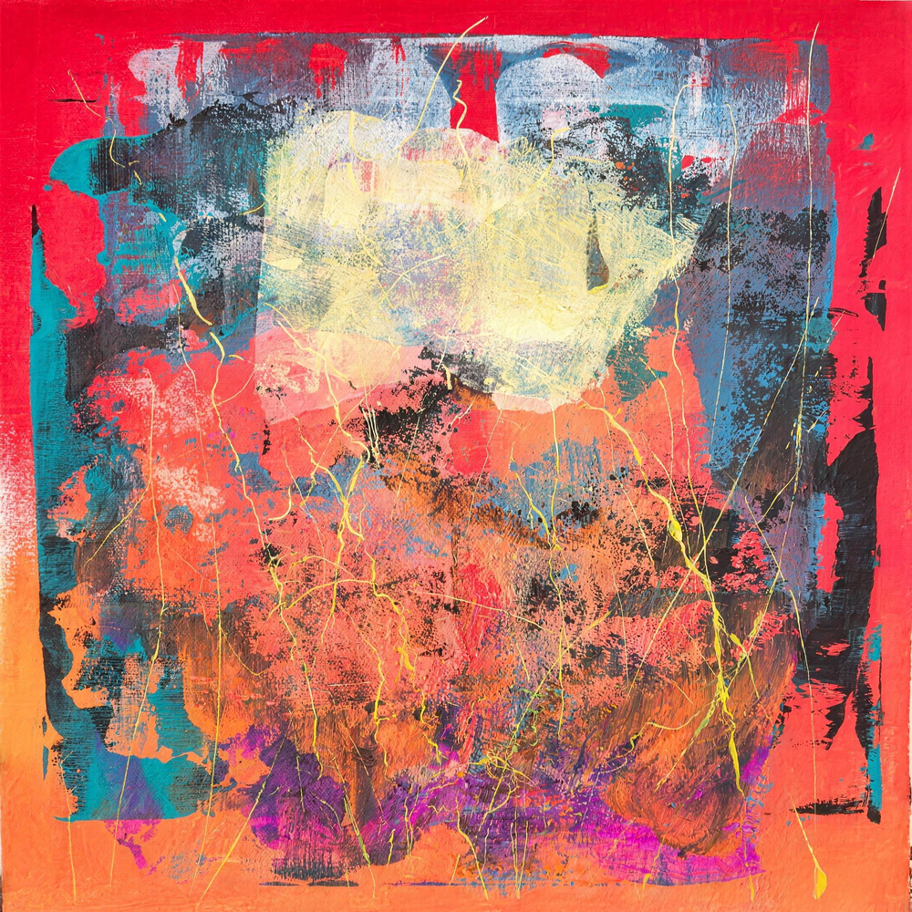 Red Resonance by Dee Congdi Zhuang — original artwork