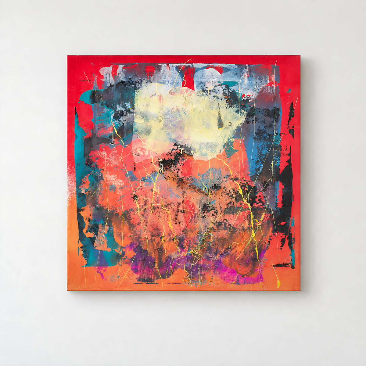 Red Resonance by Dee Congdi Zhuang — additional artwork view, view 6