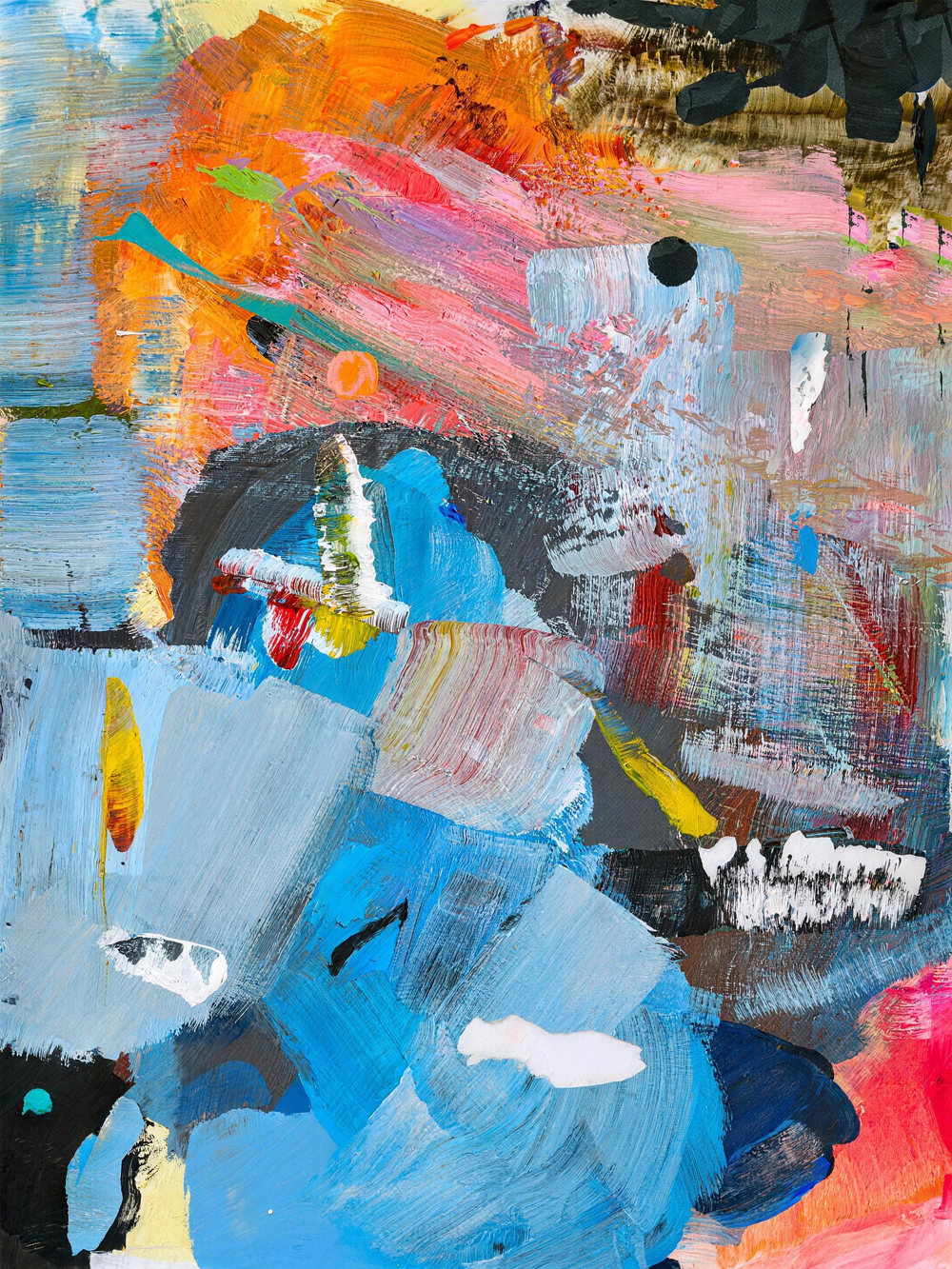 Blue Reverberation by Dee Congdi Zhuang — original artwork