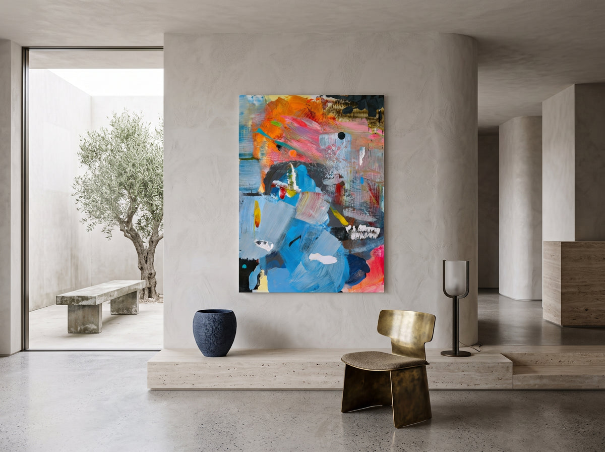 Blue Reverberation by Dee Congdi Zhuang — room setting preview, view 3