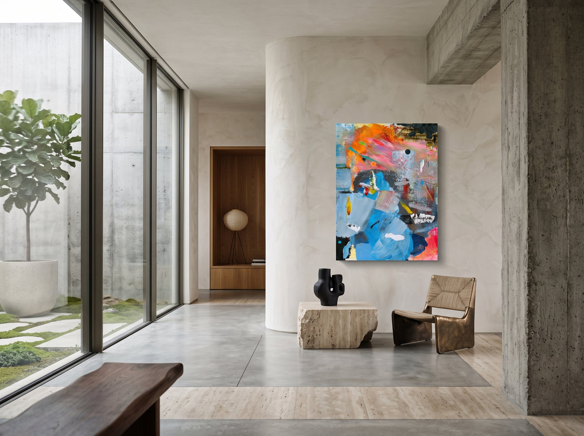 Blue Reverberation by Dee Congdi Zhuang — room setting preview, view 4