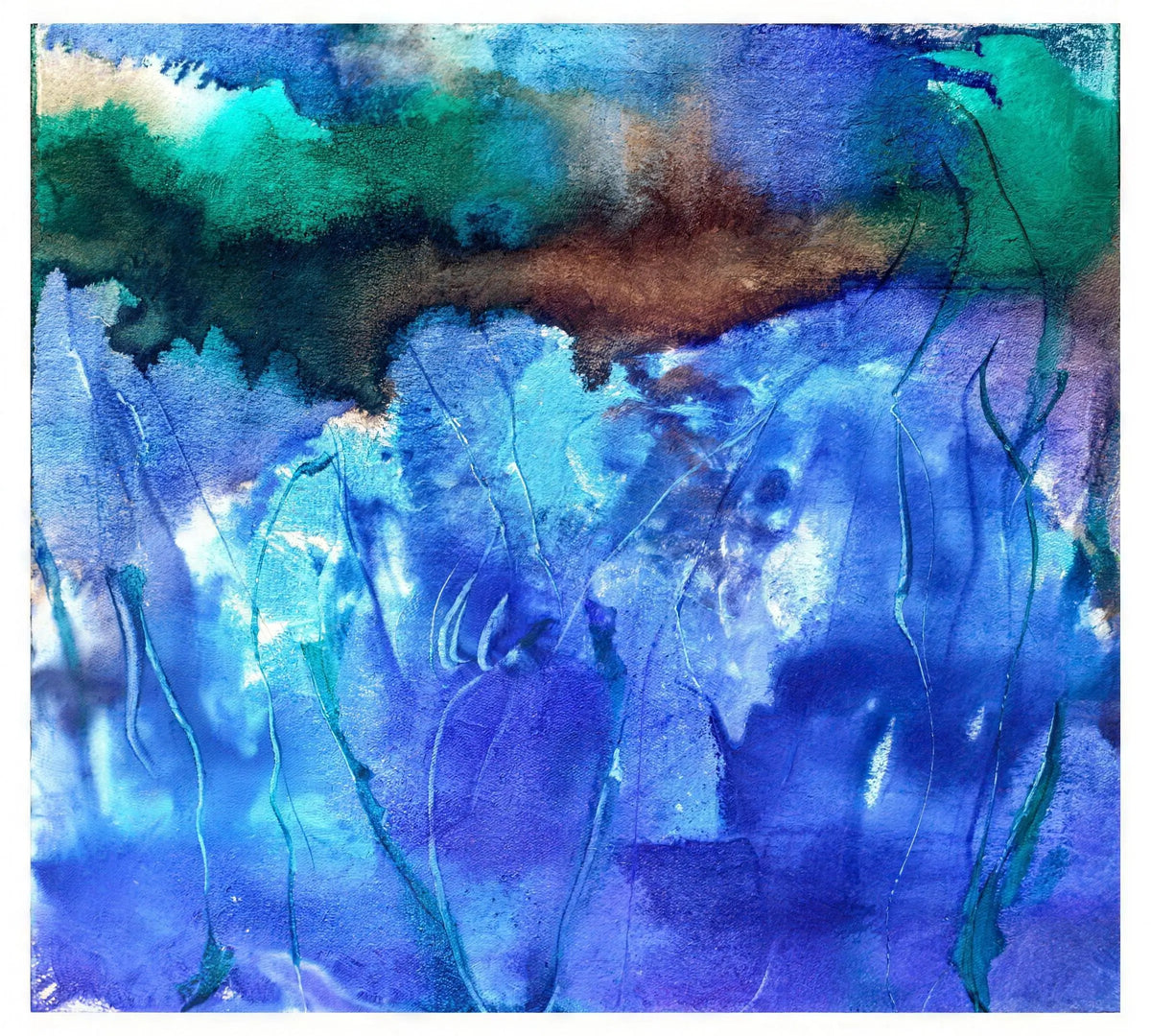 Blue Kinetic Breath by Neeve Moule Drige — main artwork image