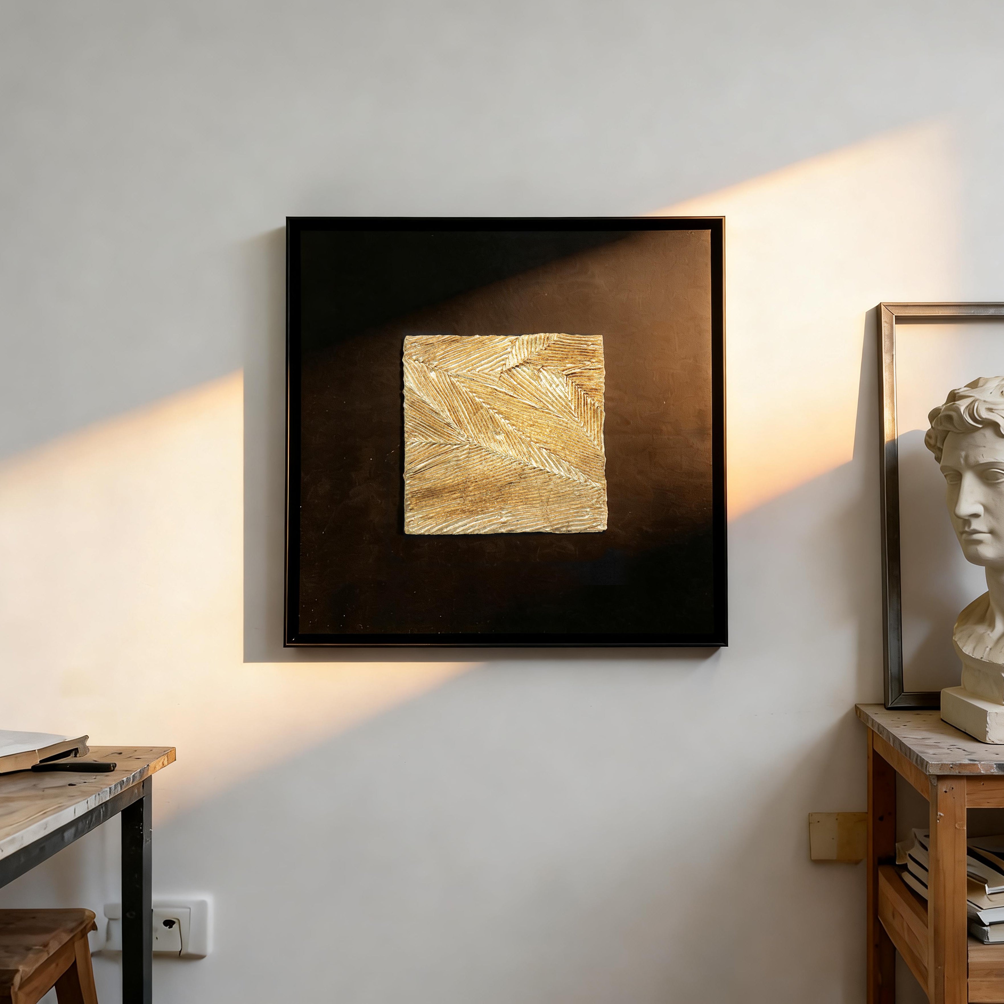 Mine Venation Handcrafted Gilded Art