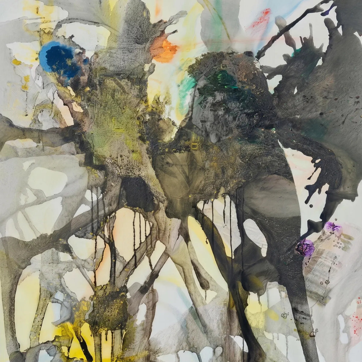 Ink Through Trees by Jie (Peng Jie) — artwork detail