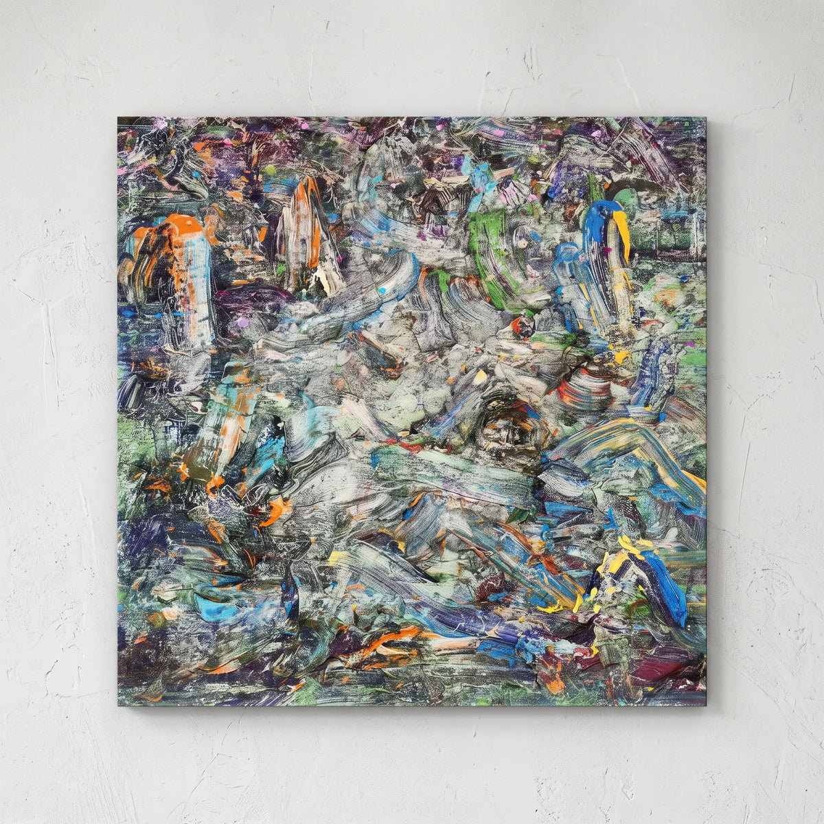 Shattered Mountain Layers by Jie (Peng Jie) — additional artwork view 3