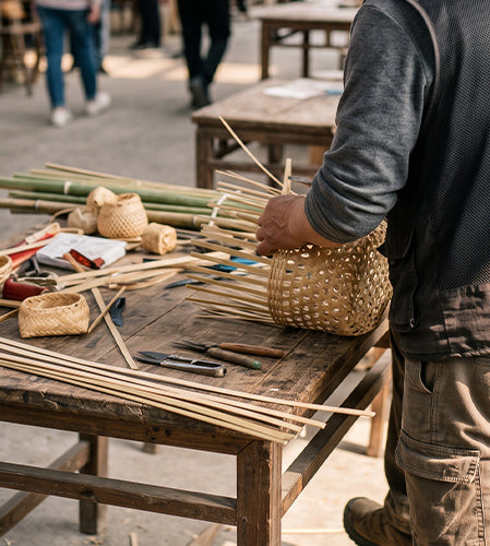 Artisan weaving